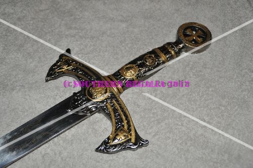 Knights Templar 47" Decorative Sword - 1200mm - Click Image to Close